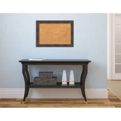 Amanti Art Small Whiskey Brown Rustic 20"W X 14"H Framed Cork Board (DSW3907817) -Prepa Furniture Shop sp12266399 s7