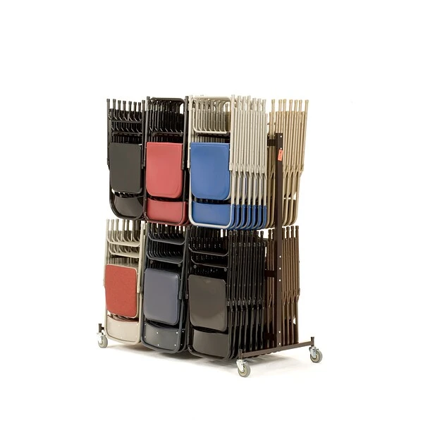 NPS 84 Series Double-Tier Hanging Chair Truck Dolly, Dark Brown (84) 3 NPS 84 Series Double-Tier Hanging Chair Truck Dolly, Dark Brown (84) - Image 3