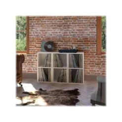 Way Basics 29.1" H X 15" W Eco 2-Shelf Modern Cube Storage And Vinyl Record Shelf, White (BS-SCUBE-2-WE) 11 Way Basics 29.1" H X 15" W Eco 2-Shelf Modern Cube Storage And Vinyl Record Shelf, White (BS-SCUBE-2-WE) -Prepa Furniture Shop sp123148565 s7