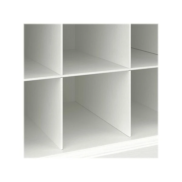 Kathy Ireland® Home By Bush Furniture Woodland Shoe Storage Bench With Shelves, 40", White Ash (WDS240WAS-03) 2 Kathy Ireland® Home By Bush Furniture Woodland Shoe Storage Bench With Shelves, 40", White Ash (WDS240WAS-03) - Image 2