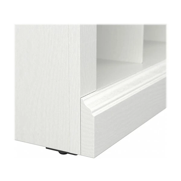 Kathy Ireland® Home By Bush Furniture Woodland Shoe Storage Bench With Shelves, 40", White Ash (WDS240WAS-03) 5 Kathy Ireland® Home By Bush Furniture Woodland Shoe Storage Bench With Shelves, 40", White Ash (WDS240WAS-03) - Image 5