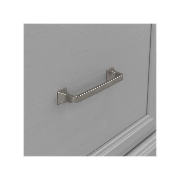 Kathy Ireland® Home By Bush Furniture Woodland Shoe Storage Bench With Doors, 40", Cape Cod Gray (WDS140CG-03) 2 Kathy Ireland® Home By Bush Furniture Woodland Shoe Storage Bench With Doors, 40", Cape Cod Gray (WDS140CG-03) - Image 2