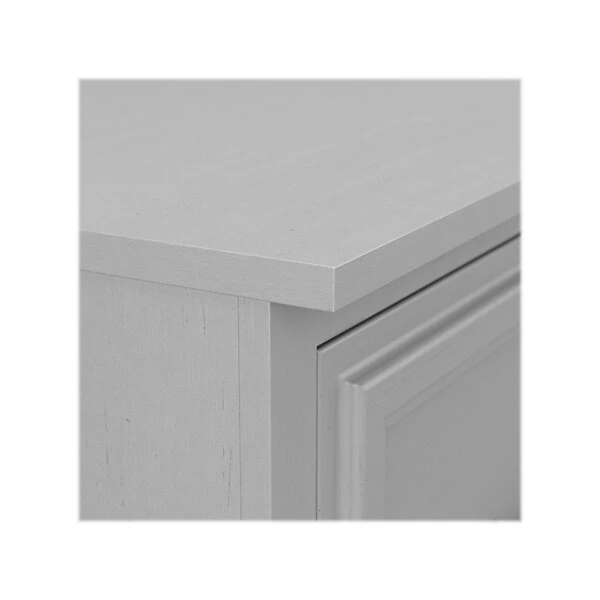 Kathy Ireland® Home By Bush Furniture Woodland Small Shoe Bench With Drawer, 24", Cape Cod Gray (WDS124CG-03) 6 Kathy Ireland® Home By Bush Furniture Woodland Small Shoe Bench With Drawer, 24", Cape Cod Gray (WDS124CG-03) - Image 6