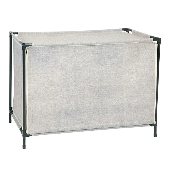 Simplify Shoe Cubby, 16 Compartment, Faux Jute (23200-FEJ) 2 Simplify Shoe Cubby, 16 Compartment, Faux Jute (23200-FEJ) - Image 2