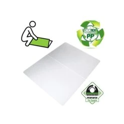 Floortex® Revolutionmat® 35" X 46" Rectangular Chair Mat For Carpets, Polypropylene (NCMFLLGC0002)