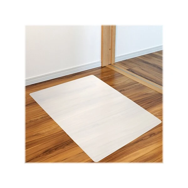 Floortex® Revolutionmat® 46" X 57" Rectangular Chair Mat For Hard Floor, Polypropylene (NCMFLLAC0004) 3 Floortex® Revolutionmat® 46" X 57" Rectangular Chair Mat For Hard Floor, Polypropylene (NCMFLLAC0004) - Image 3