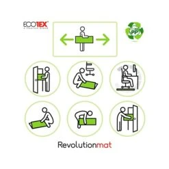 Floortex® Revolutionmat® 46" X 57" Rectangular Chair Mat For Hard Floor, Polypropylene (NCMFLLAC0004) 13 Floortex® Revolutionmat® 46" X 57" Rectangular Chair Mat For Hard Floor, Polypropylene (NCMFLLAC0004) -Prepa Furniture Shop sp126688896 s7