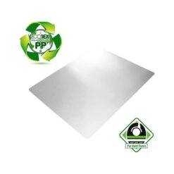Floortex® Revolutionmat® 29" X 46" Rectangular Chair Mat For Hard Floor, Polypropylene (NCMFLLAC0001)
