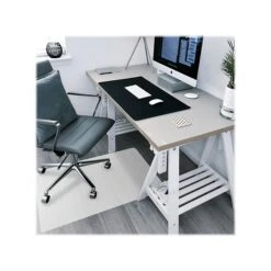 Floortex® Revolutionmat® 29" X 46" Rectangular Chair Mat For Hard Floor, Polypropylene (NCMFLLAC0001) -Prepa Furniture Shop sp126688905 s7