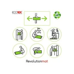 Floortex® Revolutionmat® 45" X 53" Rectangular Chair Mat For Carpet, Polypropylene (NCMFLLGC0003) -Prepa Furniture Shop sp126688925 s7