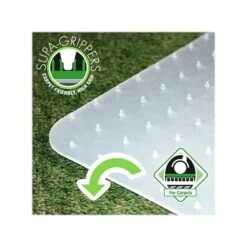 Floortex® Revolutionmat® 46" X 57" Rectangular Chair Mat For Carpet, Polypropylene (NCMFLLGC0004) -Prepa Furniture Shop sp126688929 s7