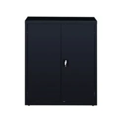 Hirsh 42" Steel Storage Cabinet With 3 Shelves, Black (22002)