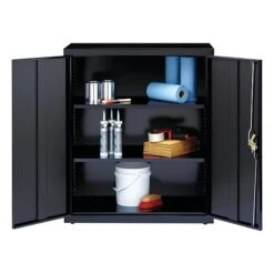 Hirsh 42" Steel Storage Cabinet With 3 Shelves, Black (22002) 11 Hirsh 42" Steel Storage Cabinet With 3 Shelves, Black (22002) -Prepa Furniture Shop sp126837061 s7
