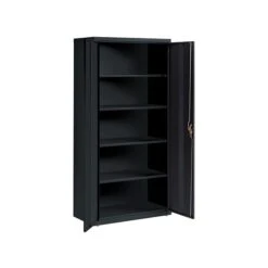 Hirsh 72" Steel Storage Cabinet With 5 Shelves, Black (22005) 9 Hirsh 72" Steel Storage Cabinet With 5 Shelves, Black (22005) -Prepa Furniture Shop sp126837078 s7