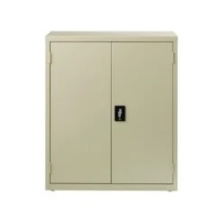Hirsh 42" Steel Storage Cabinet With 3 Shelves, Putty (22001)