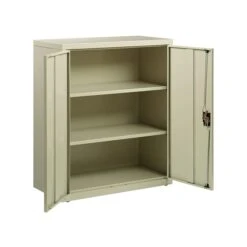 Hirsh 42" Steel Storage Cabinet With 3 Shelves, Putty (22001) -Prepa Furniture Shop sp126837086 s7