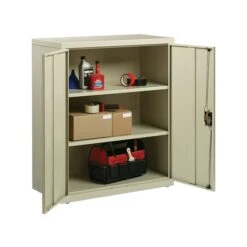 Hirsh 42" Steel Storage Cabinet With 3 Shelves, Putty (22001) -Prepa Furniture Shop sp126837089 s7