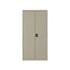 Hirsh 72" Steel Wardrobe Cabinet With 4 Shelves, Putty (22631)