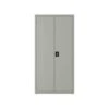 Hirsh 72" Steel Wardrobe Cabinet With 4 Shelves, Light Gray (22633)