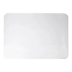 Mind Reader Standard 36" X 48" Rectangular Chair Mat For Carpet, Vinyl (OFFCREC-CLR)