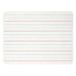 Charles Leonard 1-Sided Melamine Mobile Dry-Erase Whiteboard, 9" X 12", Pack Of 12 (CHL35115-12)