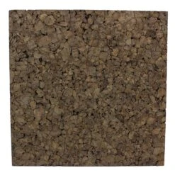 Flipside Products Dark Cork Tiles, 12" X 12", Brown, 4 Per Pack, 2 Packs (FLP12058-2)