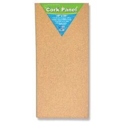Flipside Products Cork Panel, 16" X 36", Natural Color, Pack Of 2 (FLP37016-2)