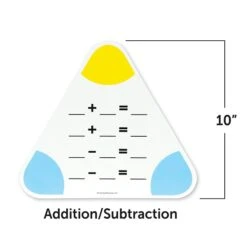 Learning Resources Write & Wipe Fact Family Boards Plastic Mobile Dry-Erase Whiteboard, 10", Pack Of 10 (LER3799-2) -Prepa Furniture Shop sp132959024 s7