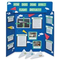 Pacon® Corrugated Cardboard Presentation Board, 48" X 36", Blue, 6 Pack (PAC3767-6)