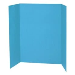 Pacon® Corrugated Cardboard Presentation Board, 48" X 36", Sky Blue, Pack Of 6 (PAC3771-6)