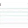 TREND Handwriting Paper Wipe-Off Chart Laminated Paper Dry-Erase Whiteboard, 17" X 22", Pack Of 6 (T-27307-6)