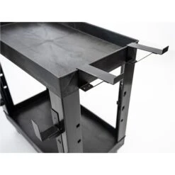 Luxor Polyethylene Mobile Utility Cart With Swivel Wheels, Black (EC11-NDUST-B) -Prepa Furniture Shop sp133417437 s7