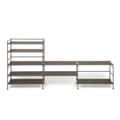 Seville Classics 3-Tier Resin Slat Utility Shoe Rack 2-Pack, Espresso (WEB177) -Prepa Furniture Shop sp135115304 s7