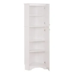 Prepac Elite White Tall 2-Door Corner Storage Cabinet (WSCC-0605-1) -Prepa Furniture Shop sp13683230 s7