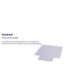 Flash Furniture Vinyl Carpet Chairmat With Lip, 36" X 48", Clear 8 Flash Furniture Vinyl Carpet Chairmat With Lip, 36" X 48", Clear -Prepa Furniture Shop sp137094775 s7