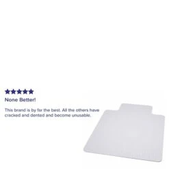 Flash Furniture Big And Tall, 36'' X 48'', 400lb Capacity, Carpet Chair Mat With Lip (MAT124086BT) -Prepa Furniture Shop sp137203607 s7