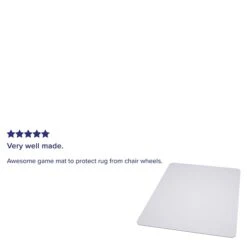 Flash Furniture Standard 45" X 53" Rectangular Chair Mat For Carpet, Vinyl (MAT-121712-GG) -Prepa Furniture Shop sp137203618 s7