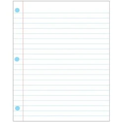 Ashley Productions® Dry Erase Large Magnetic Notebook Page, 12" X 15", Pack Of 3 (ASH11305-3)