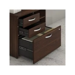Bush Business Furniture Studio C Office Storage Cabinet With Drawers And Shelves, Black Walnut (SCF130BWSU) -Prepa Furniture Shop sp143680526 s7