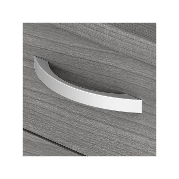 Bush Business Furniture Studio C Office Storage Cabinet With Drawers And Shelves, Platinum Gray (SCF130PGSU) 4 Bush Business Furniture Studio C Office Storage Cabinet With Drawers And Shelves, Platinum Gray (SCF130PGSU) - Image 4