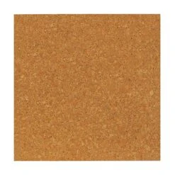 Flipside Natural Cork Tiles, 6" X 6", 4 Per Pack, 3 Packs (FLP12066-3)
