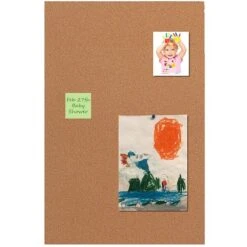 Flipside Products Cork Panel, 12.5" X 26", Pack Of 3 (FLP37012-3)