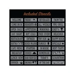 Excello Global Products A-Frame Chalkboard, Rustic, 40" X 22" (GPP-0001) -Prepa Furniture Shop sp145952638 s7