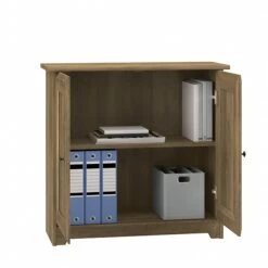 Bush Furniture Cabot 30.2" Storage Cabinet With 2 Shelves, Reclaimed Pine (WC31598) -Prepa Furniture Shop sp147385141 s7