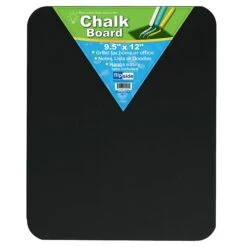 Flipside Products Chalk Board, 9.5" X 12", Black, Pack Of 6 (FLP10200-6)