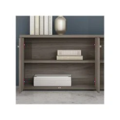 Bush Business Furniture Hybrid 21" Low Storage Cabinet With Doors And Shelves, Modern Hickory (HYS160MH-Z) 11 Bush Business Furniture Hybrid 21" Low Storage Cabinet With Doors And Shelves, Modern Hickory (HYS160MH-Z) -Prepa Furniture Shop sp148191670 s7