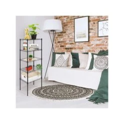 Mount-It! 5-Tier Metal Shelving Unit, 17", Black (MI-7861) -Prepa Furniture Shop sp148296765 s7