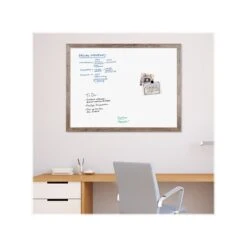 U Brands Steel Dry-Erase Whiteboard, MDF Frame, 2' X 3' (4890U00-01)