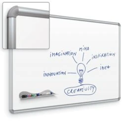 Best-Rite Green-Rite Steel Dry-Erase Whiteboard, Aluminum Frame, 6' X 4' (E2H2PG)