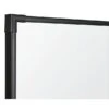 Best-Rite Ultra Trim Magnetic Dry-Erase Board, Black Frame, 6' X 4'